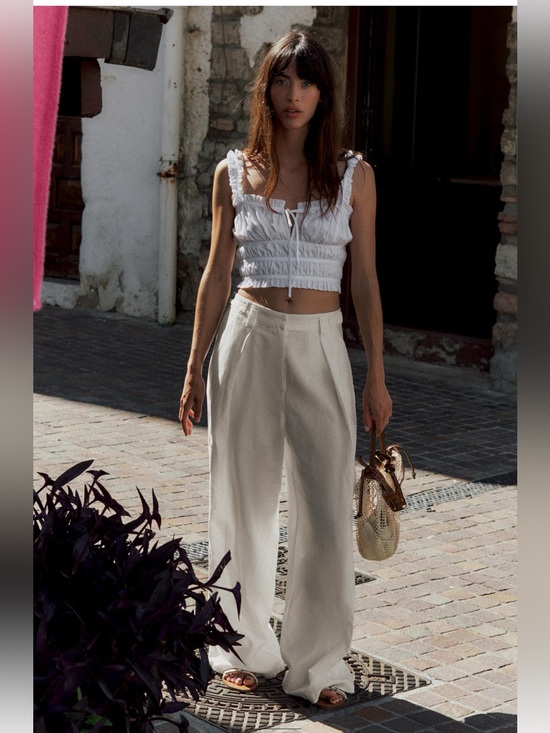 Zara Tops - NWT Zara Poplin White Top Size Medium